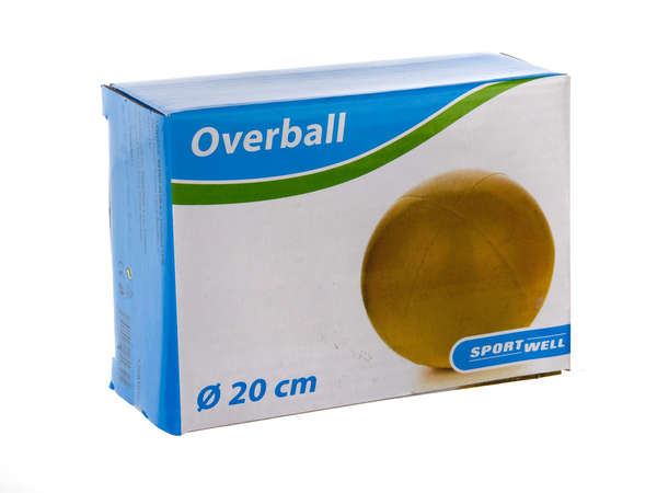 OVERBALL ŚREDNICA 20cm. SPORTWELL Piłka gumowa - obrazek 2
