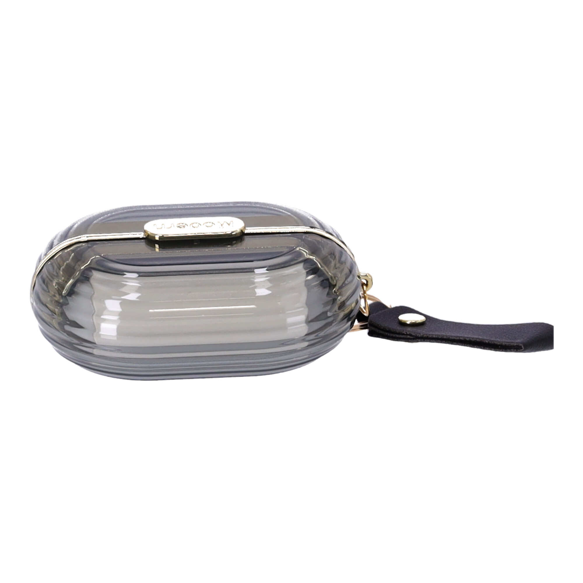 Przenośna mini szczotka do usuwania zmechaceń - szara - obrazek 2