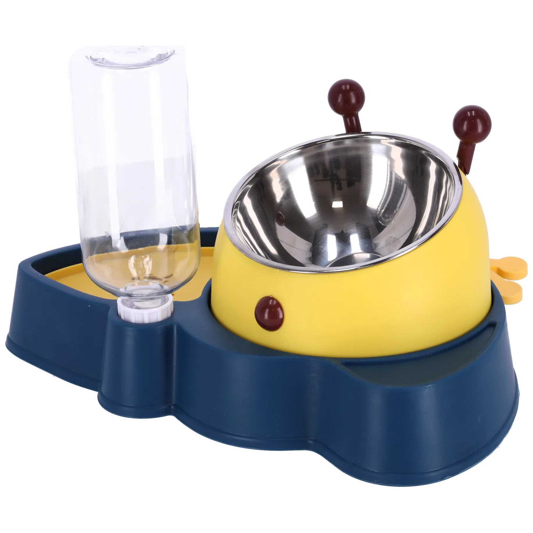 Miska AquaPet 2w1 - Automatyczny Dozownik Wody dla Psa i Kota (Niebieska) - obrazek 8