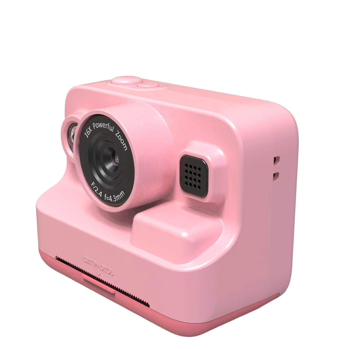 Aparat Fotograficzny Natychmastowy Z Drukarką Wideo Gry 3 Rolki Różowy - obrazek 7