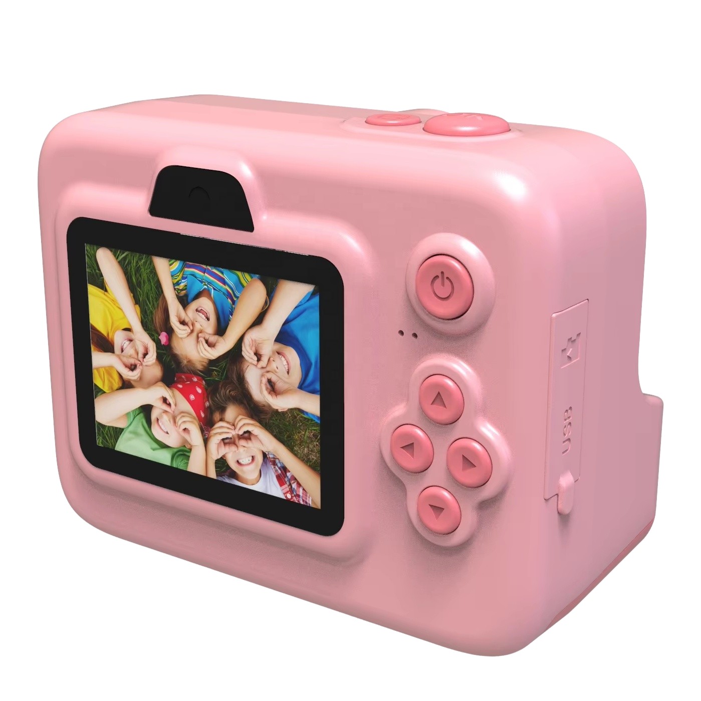 Aparat Fotograficzny Natychmastowy Z Drukarką Wideo Gry 3 Rolki Różowy - obrazek 8