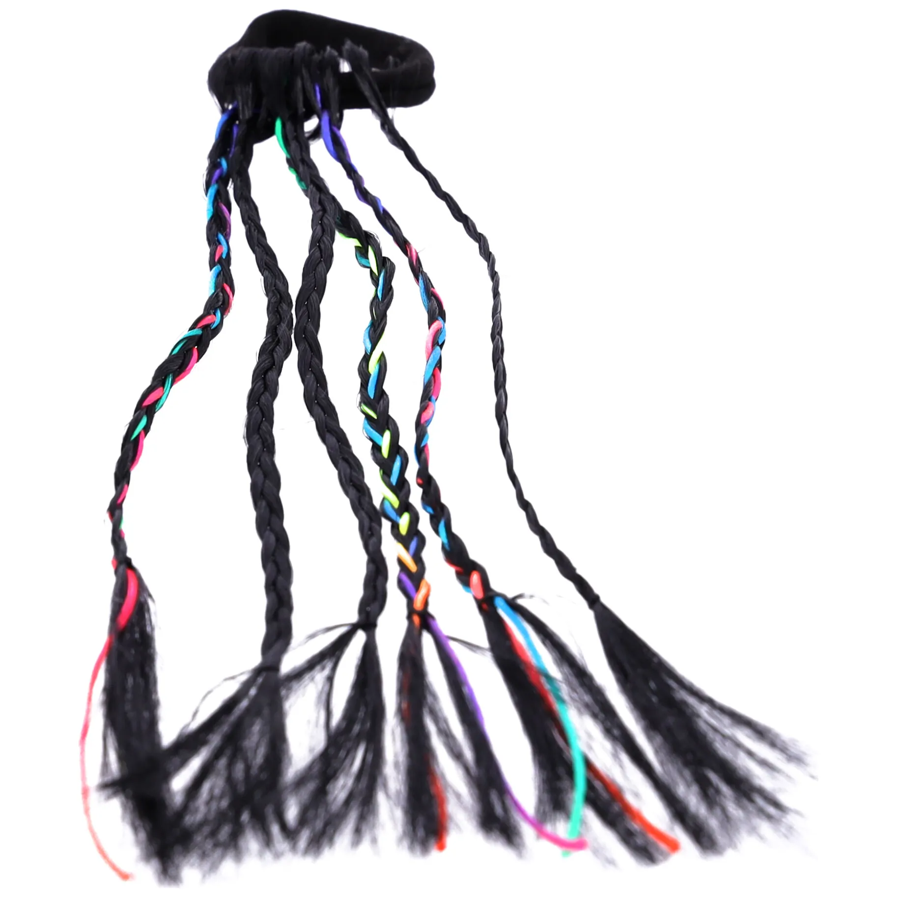 Gumka do włosów z warkoczykami - Typ 1 - obrazek 2