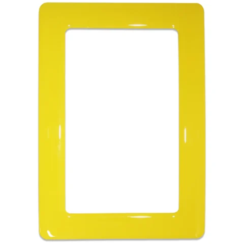 Magnetyczna ramka samoprzylepna rozm. 13.0x8.1cm - żółta