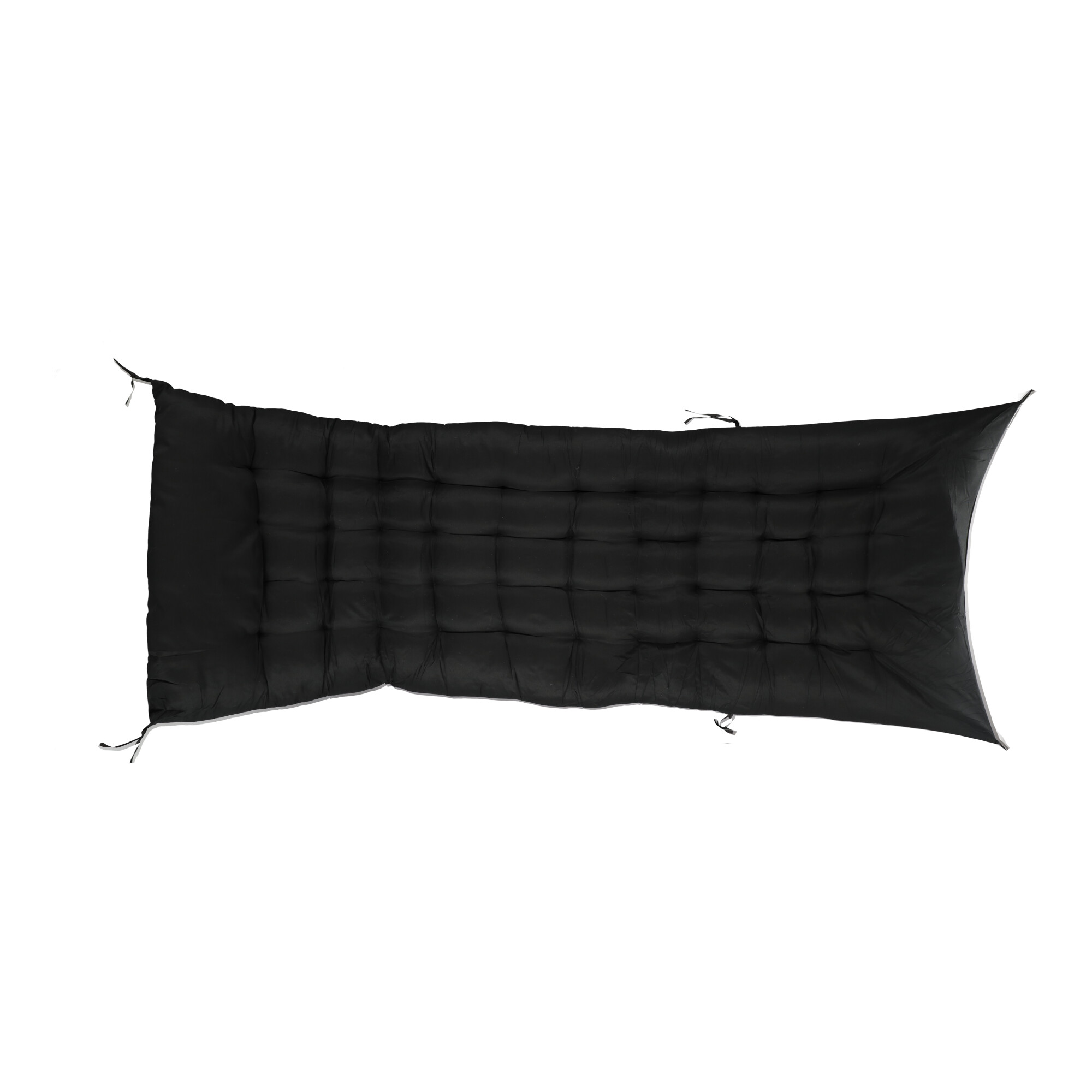 Materac na łóżko, kanadyjkę, leżak Premium - czarny - obrazek 3