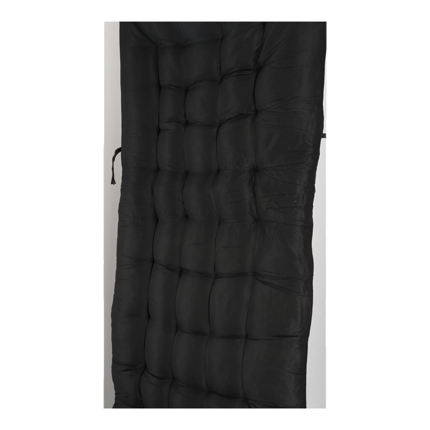 Materac na łóżko, kanadyjkę, leżak Premium - czarny - obrazek 5