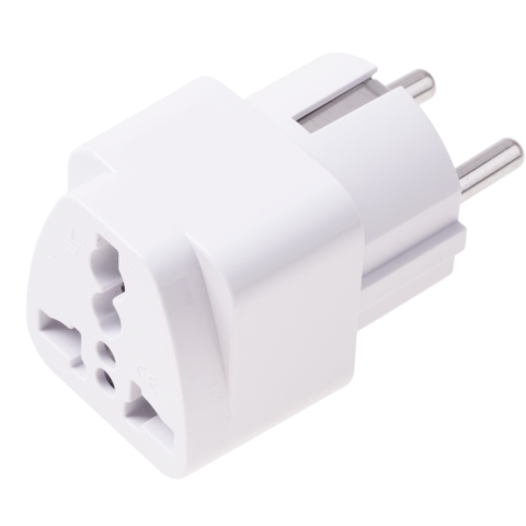 Angielska wtyczka adapter przejściówka UK na EU PL