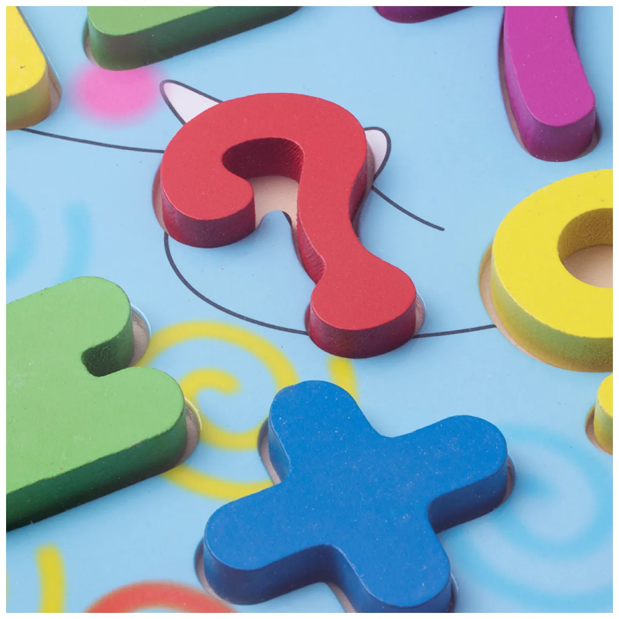 Układanka/ puzzle dla najmłodszych "Cyferki" - obrazek 2