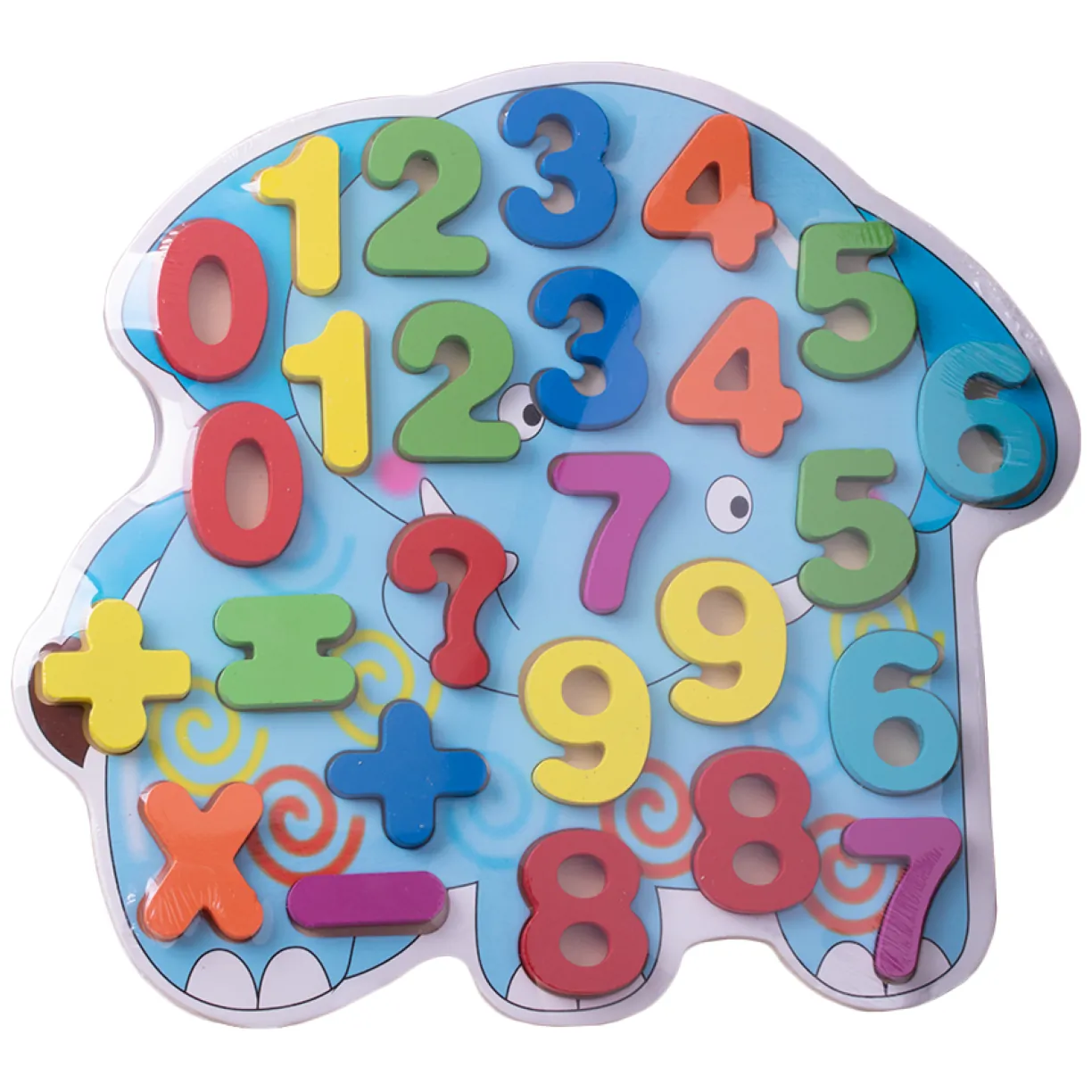 Układanka/ puzzle dla najmłodszych "Cyferki" - obrazek 6
