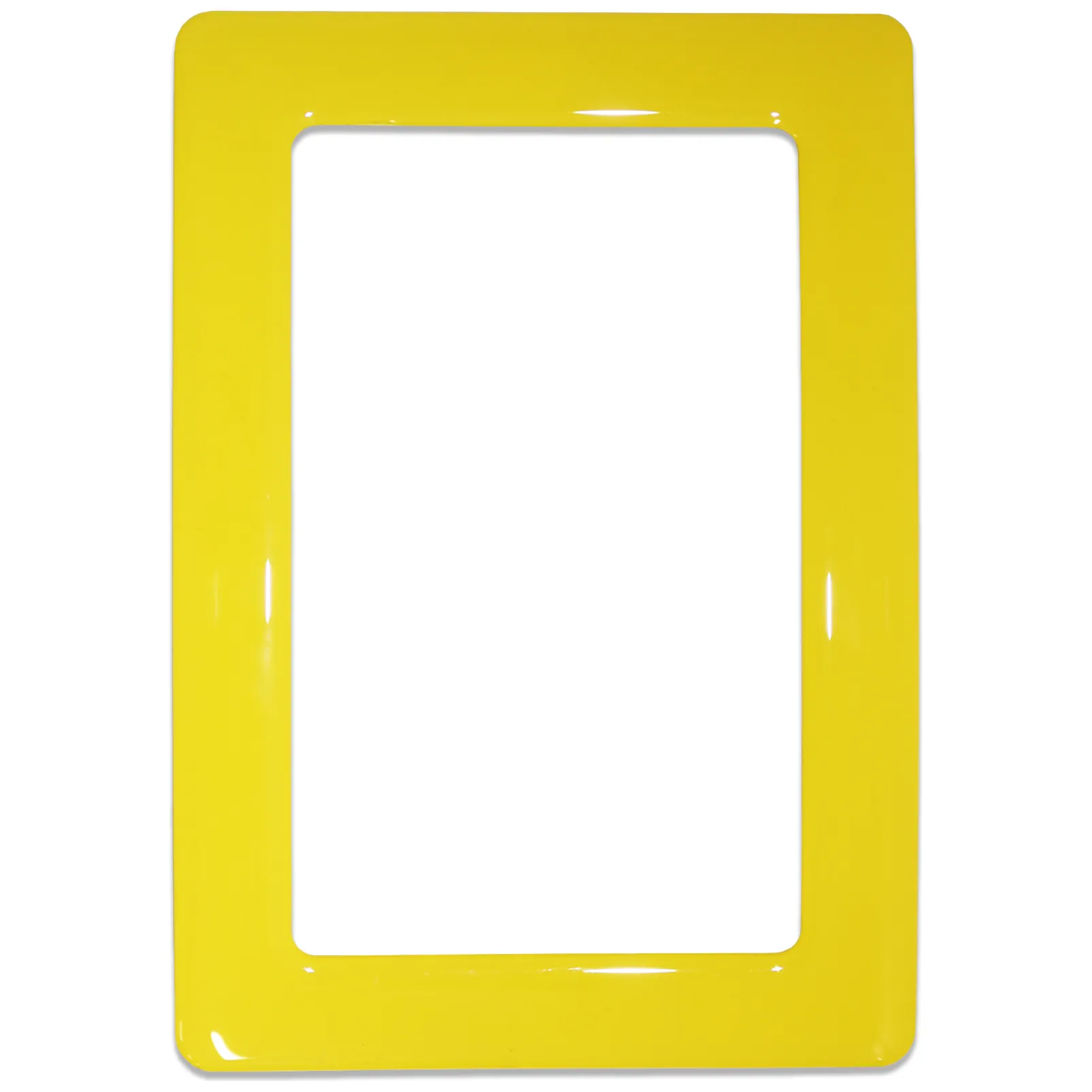 Magnetyczna ramka samoprzylepna rozm.12.3x8.1cm - żółta