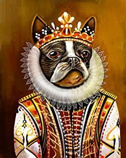 Diamond painting pies - haft diamentowy 5D, obraz do wyklejania 40x50 cm - obrazek 3