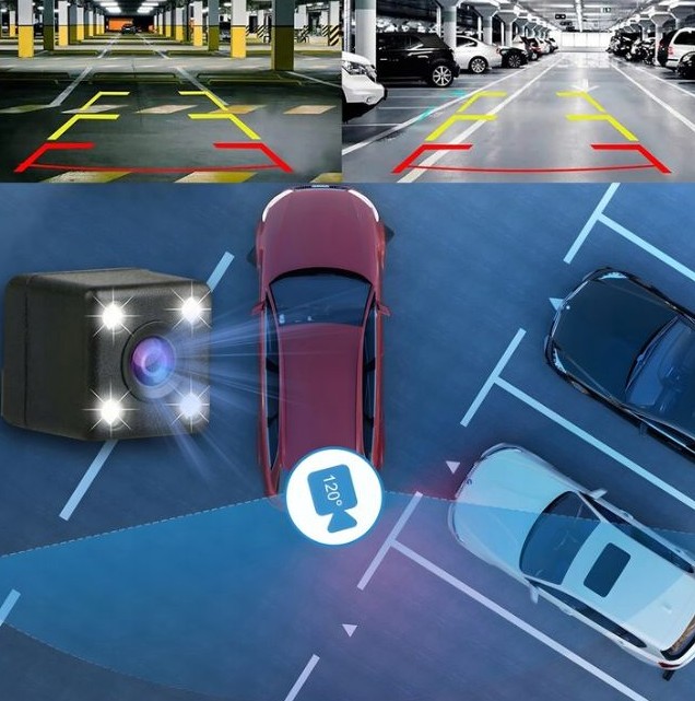 Kamera Samochodowa Wideorejestrator Jazdy HD Kamera Cofania WIFI - obrazek 11