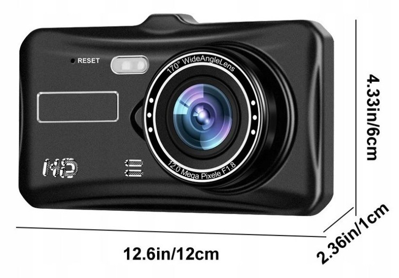 Kamera Samochodowa Wideorejestrator Jazdy HD Kamera Cofania WIFI - obrazek 15