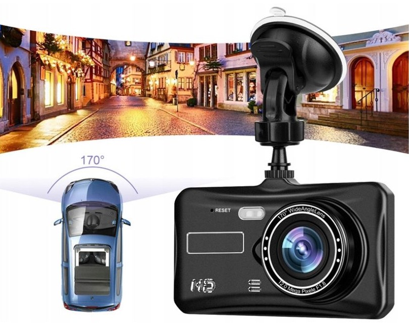 Kamera Samochodowa Wideorejestrator Jazdy HD Kamera Cofania WIFI - obrazek 9