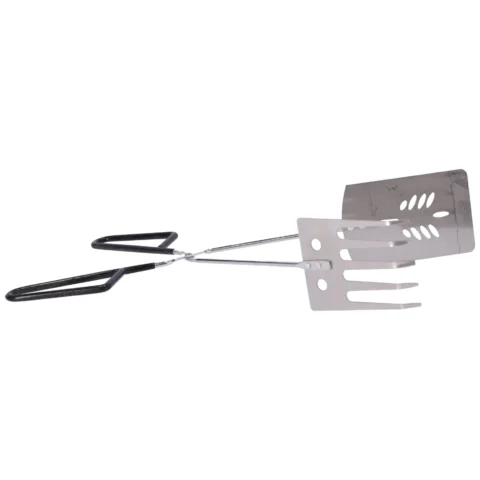 Profesjonalne szczypce do grilla 38 cm - chromowane kleszcze BBQ
