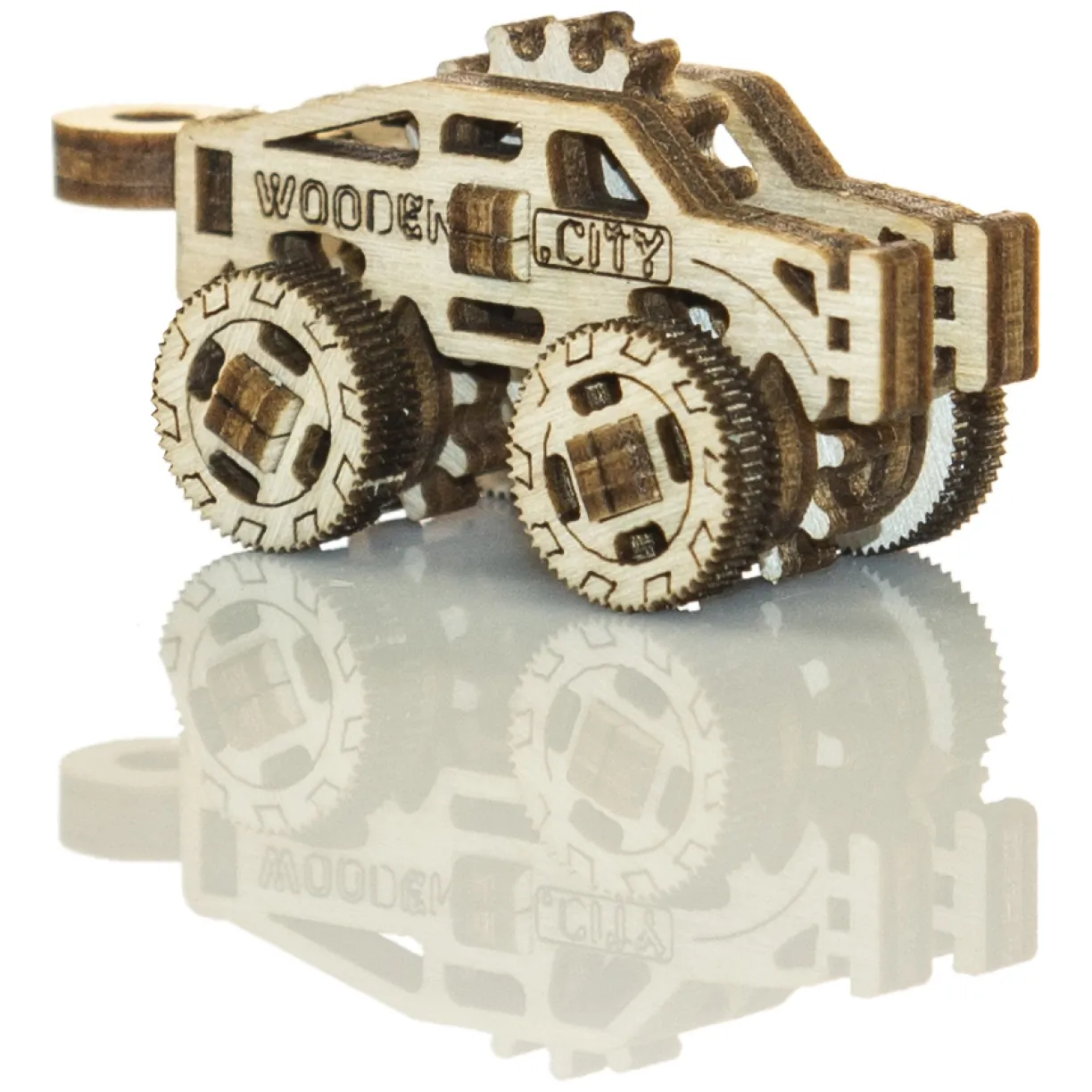 Drewniane Puzzle 3D – Ciężarówki - obrazek 6