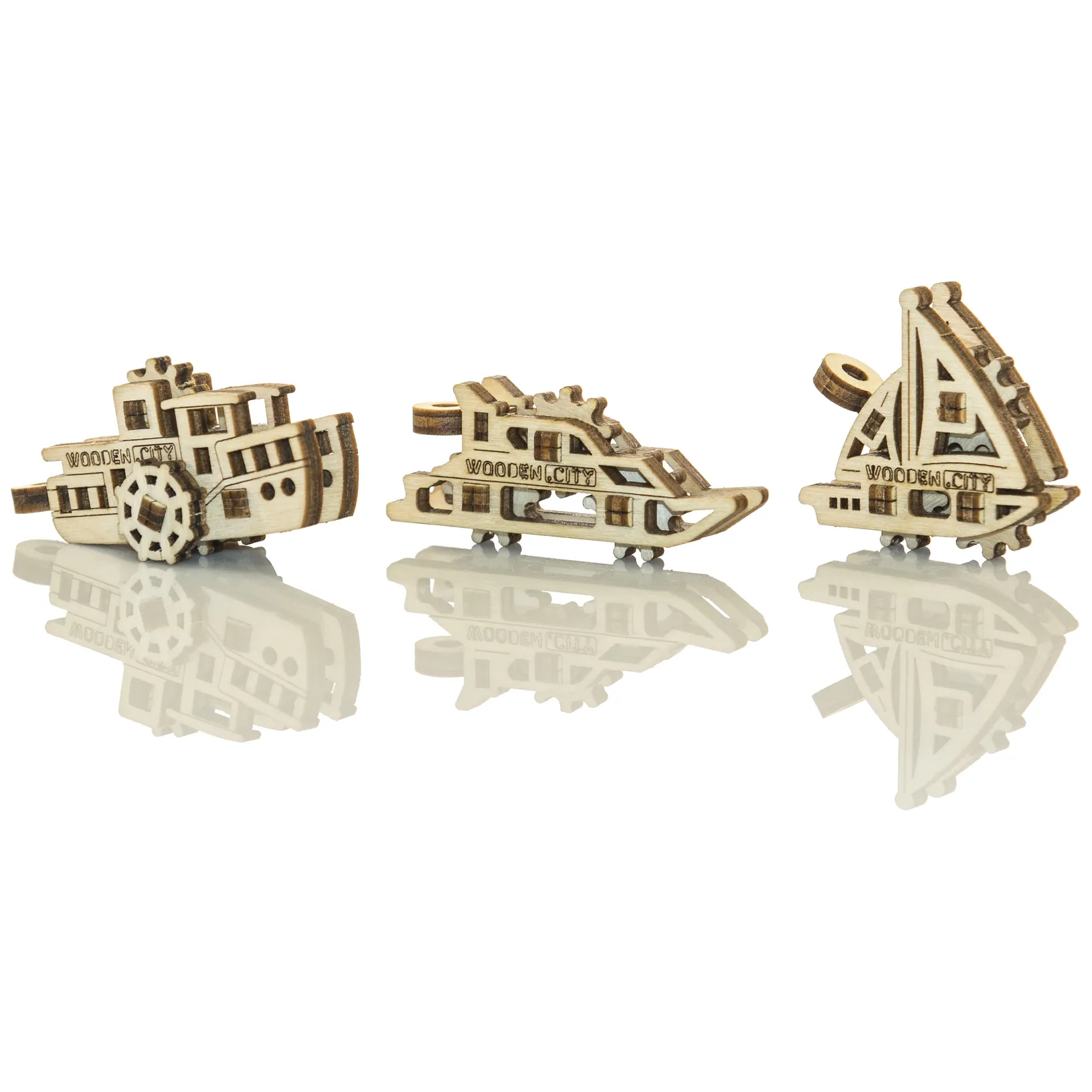 Drewniane Puzzle 3D – Statki - obrazek 4