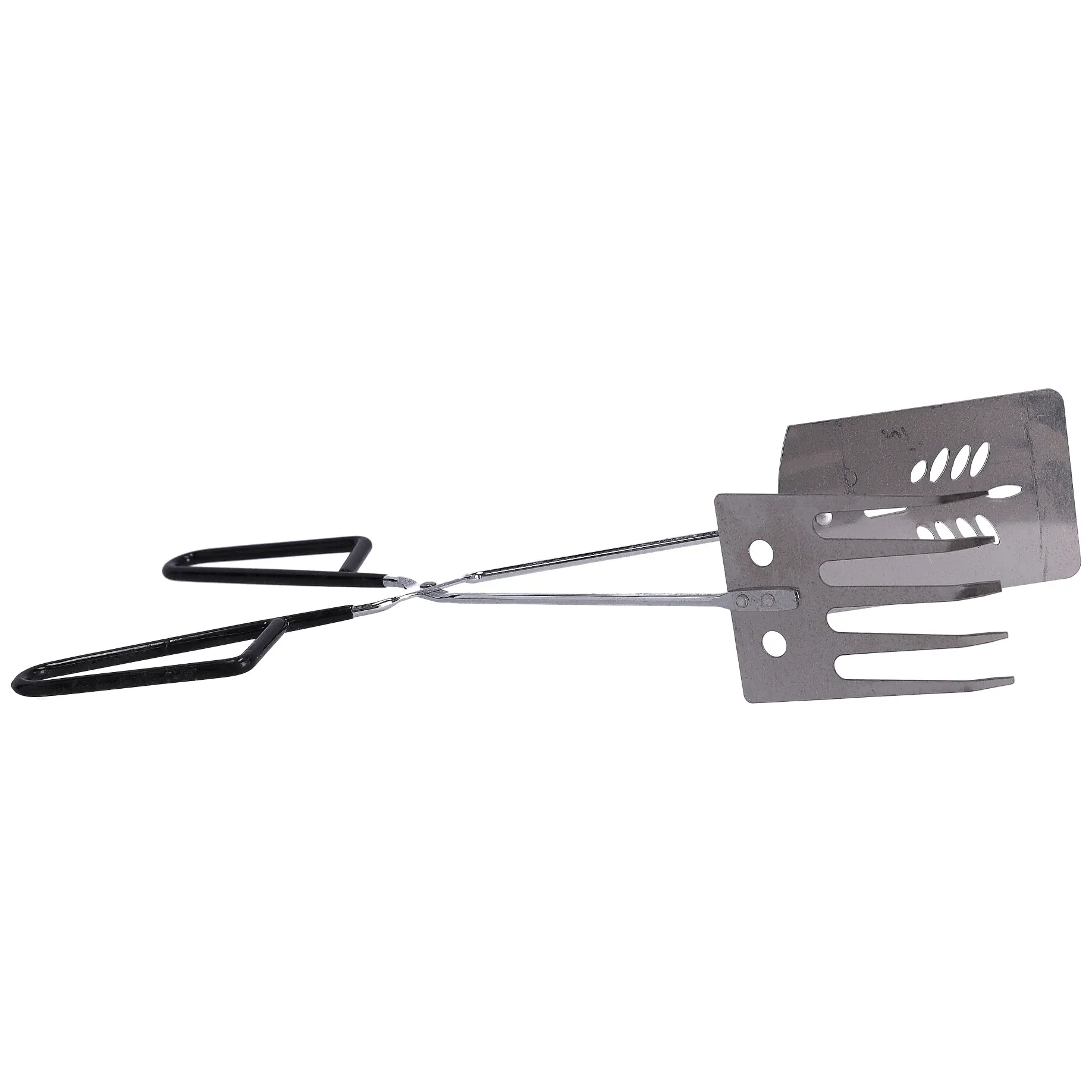 Chromowane szczypce BBQ 38cm - obrazek 2
