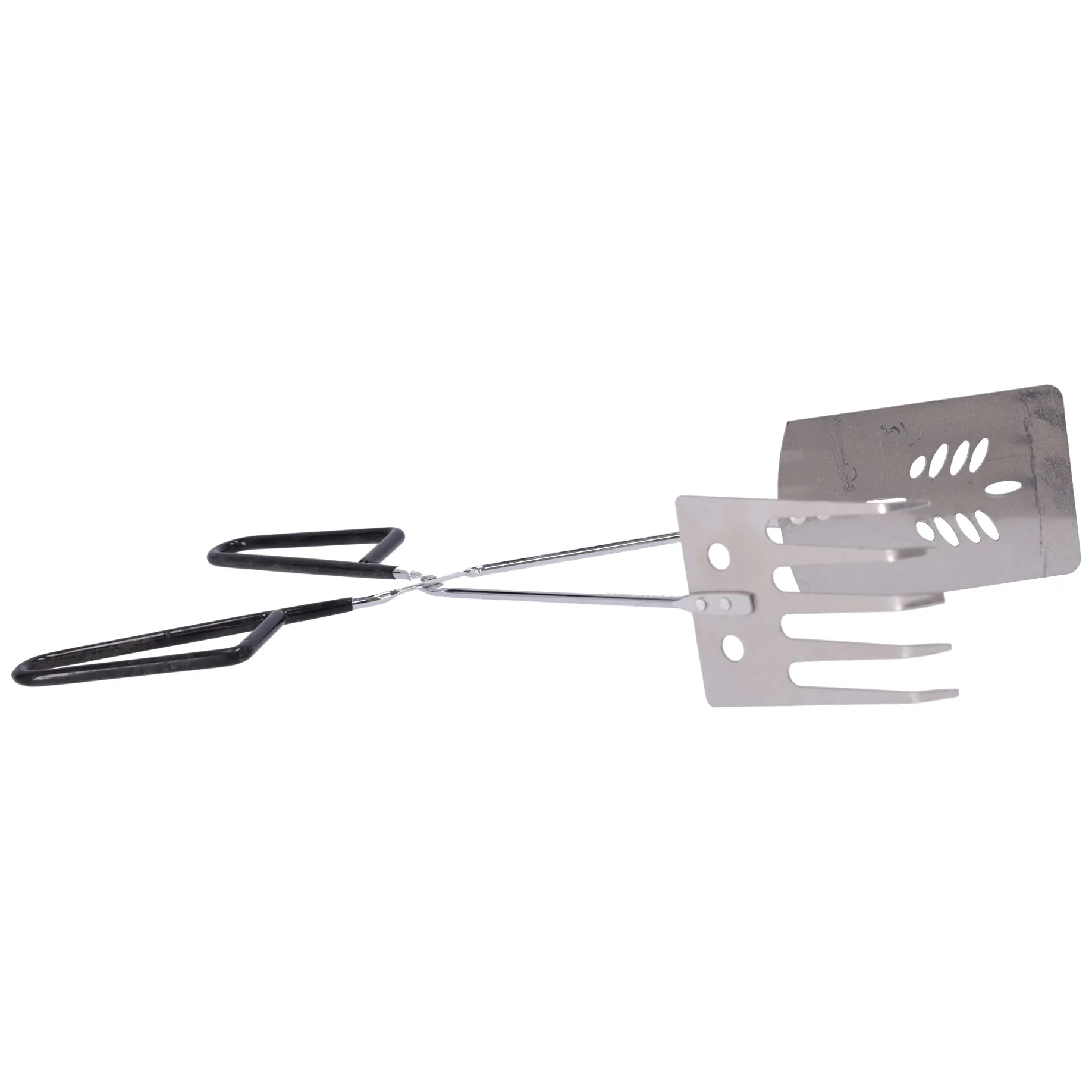 Chromowane szczypce BBQ 38cm