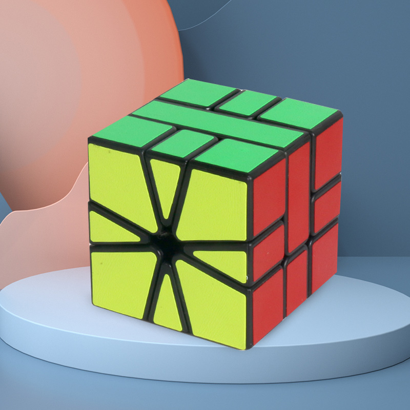 Kostka logiczna 3x3x3 wielokolorowa układanka łamigłówka edukacyjna dla dzieci 6+