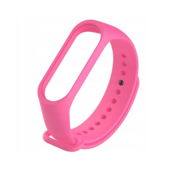 Silikonowy pasek opaska do Xiaomi Mi Band 3/ Xiaomi Mi Band 4 - różowy