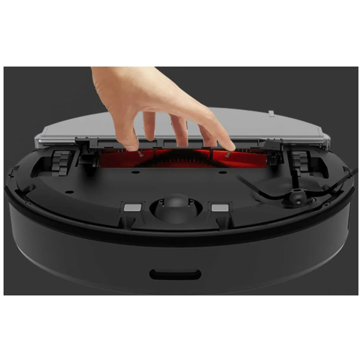 Pokrywa szczotki głównej do Roborock S-series - czarna - obrazek 5