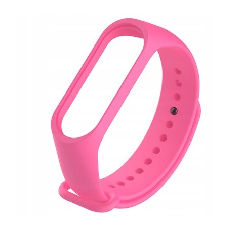 Silikonowy pasek opaska do Xiaomi Mi Band 3/ Xiaomi Mi Band 4 - różowy