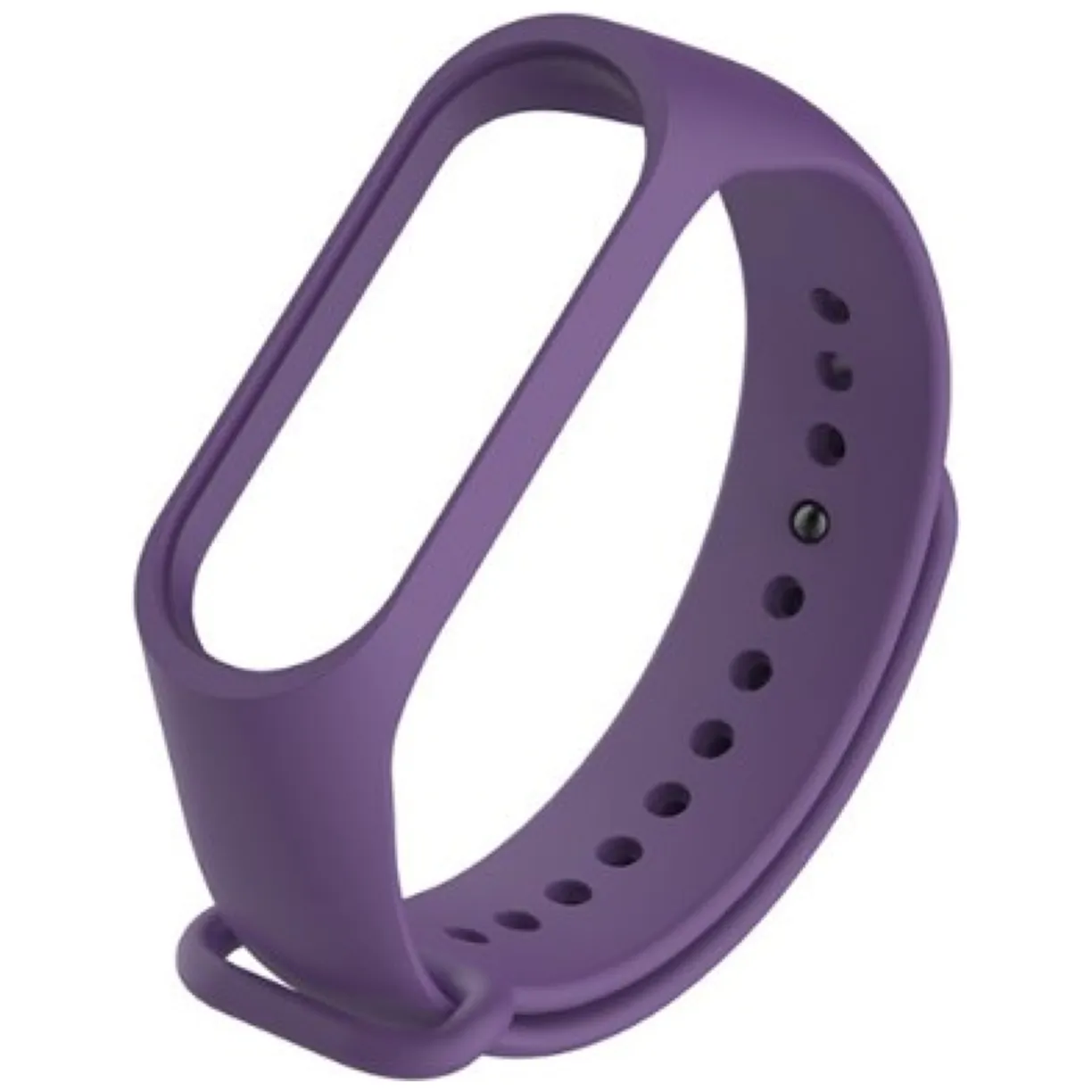 Silikonowy pasek opaska do Xiaomi Mi Band 3/ Xiaomi Mi Band 4 - fioletowy