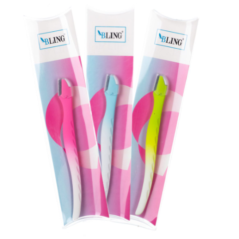 Nożyk, trymer do brwi mini BLING – Ombre