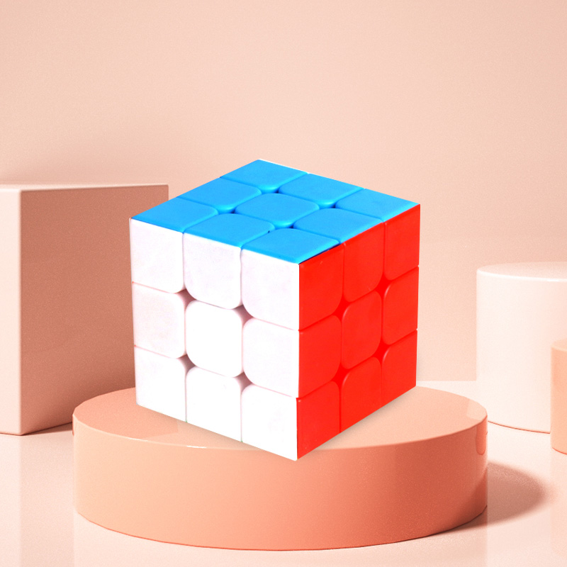 Kostka logiczna 3x3x3 wielokolorowa - układanka edukacyjna dla dzieci 6+
