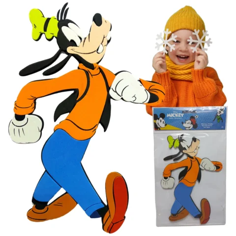 Kolorowa mała dekoracja ścienna Goofy Myszka Miki pianka EVA dla dziecka
