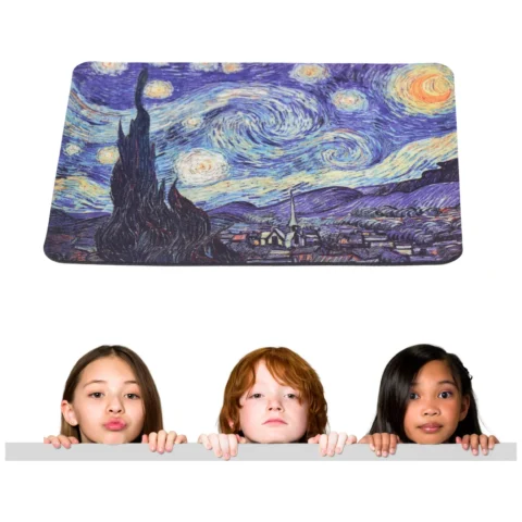 Podkładka pod myszkę Van Gogh - antypoślizgowa, precyzyjna do gier i biura