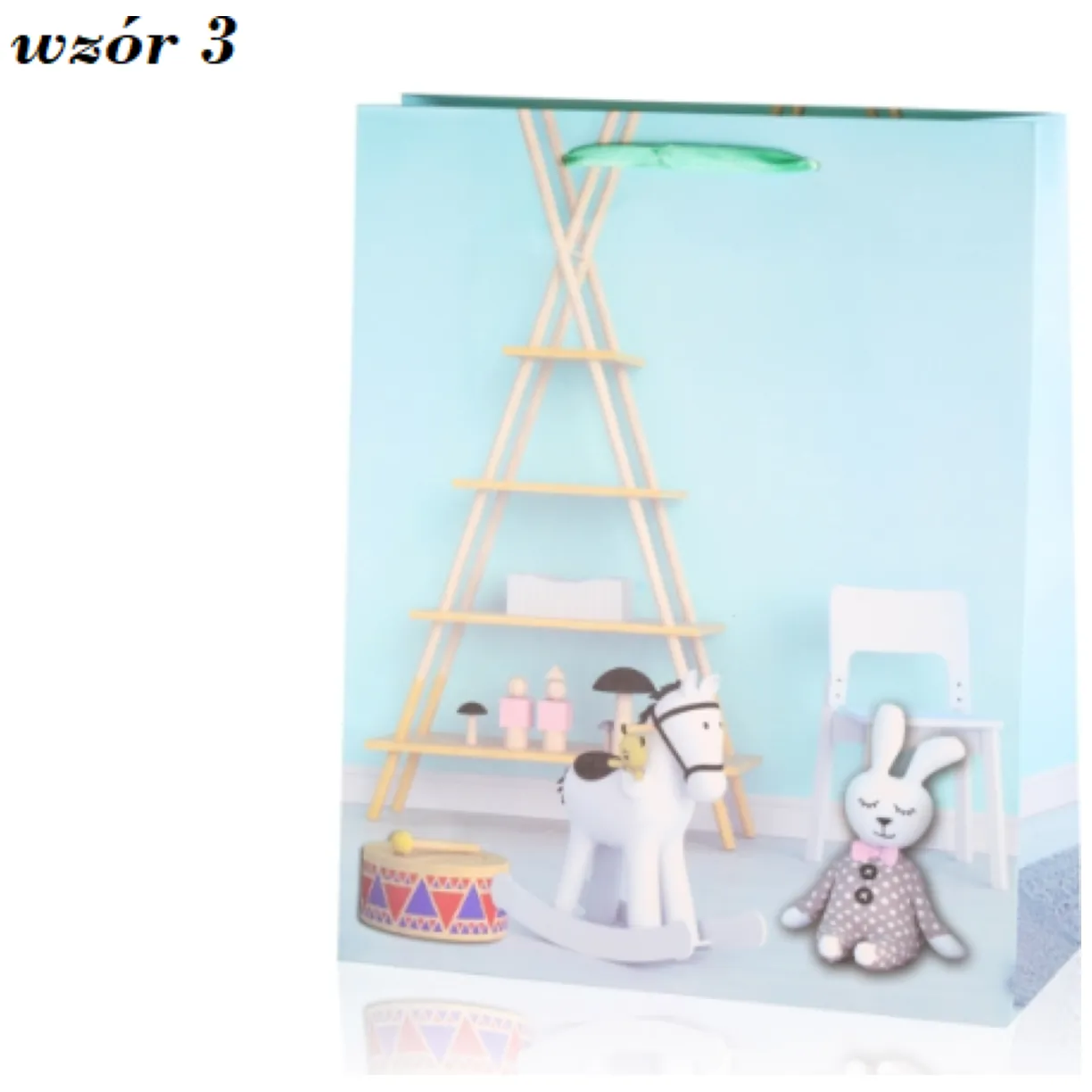 Torebka prezentowa kids room 23cm x 18cm - obrazek 4