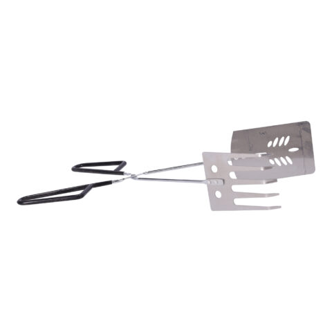 Profesjonalne szczypce do grilla 38 cm - chromowane kleszcze BBQ