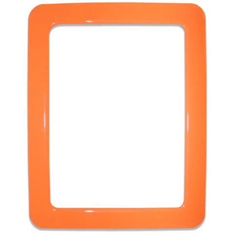 Magnetyczna ramka samoprzylepna rozm. 16.0x11.8cm - pomarańczowa