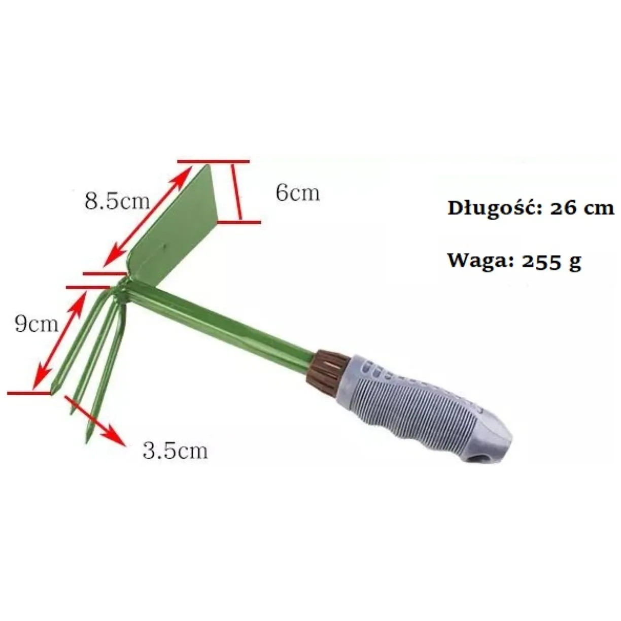 Zestaw narzędzi ogrodowych - 4-częściowy - obrazek 2