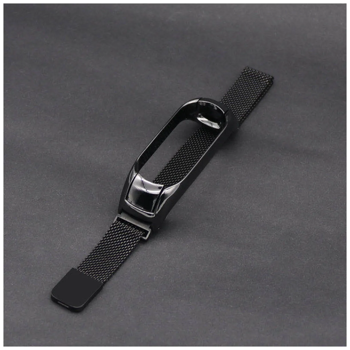 Pasek opaska Xiaomi Mi Band 5 Magnes - czarny - obrazek 7