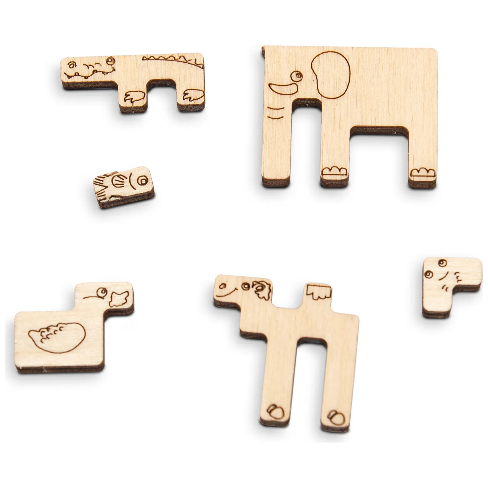 Drewniane Puzzle 3D – ZOO - obrazek 9
