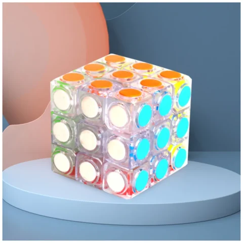 Kostka logiczna 3x3x3 - kolorowa układanka edukacyjna dla dzieci 6+