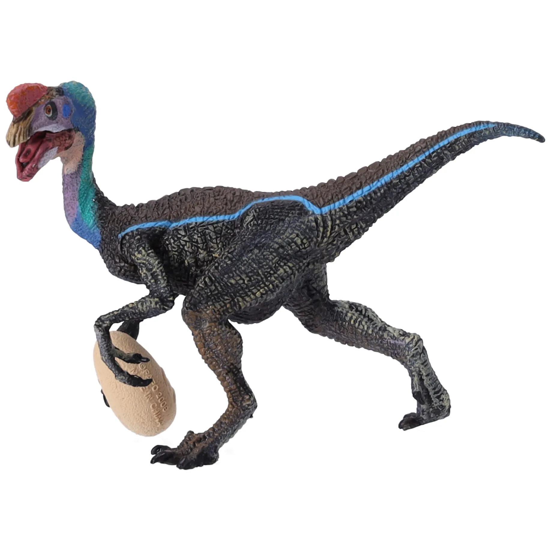 Figurka kolekcjonerska Oviraptor niebieski, Papo - obrazek 2