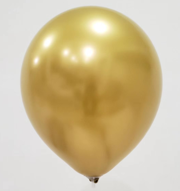 Zestaw 86 balonów urodzinowych srebrno-złotych dekoracja na przyjęcie - obrazek 4