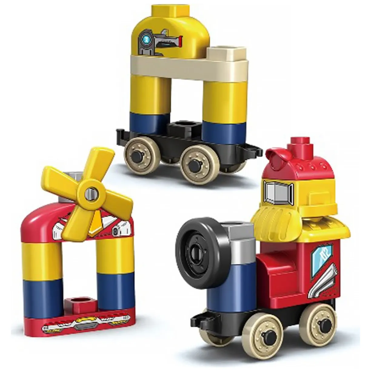 DIY Robot - zestaw klocków nauka, edukacja - obrazek 3
