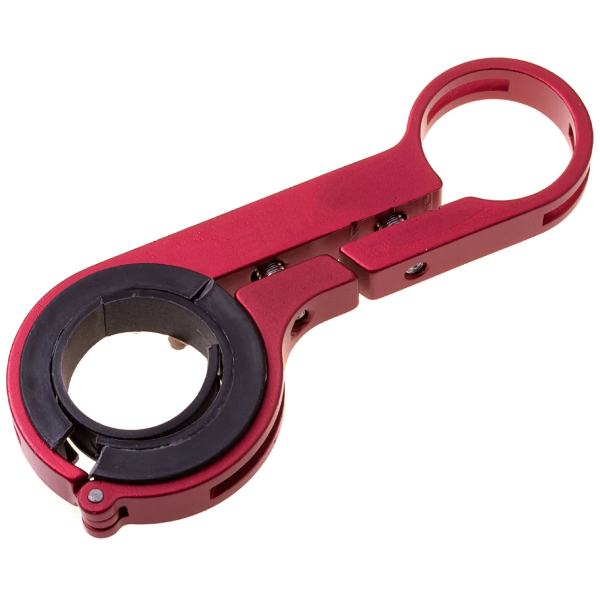 Aluminiowy uchwyt na kierownice rower / Hulajnoga Xiaomi M365/ Pro - czerwona - obrazek 6
