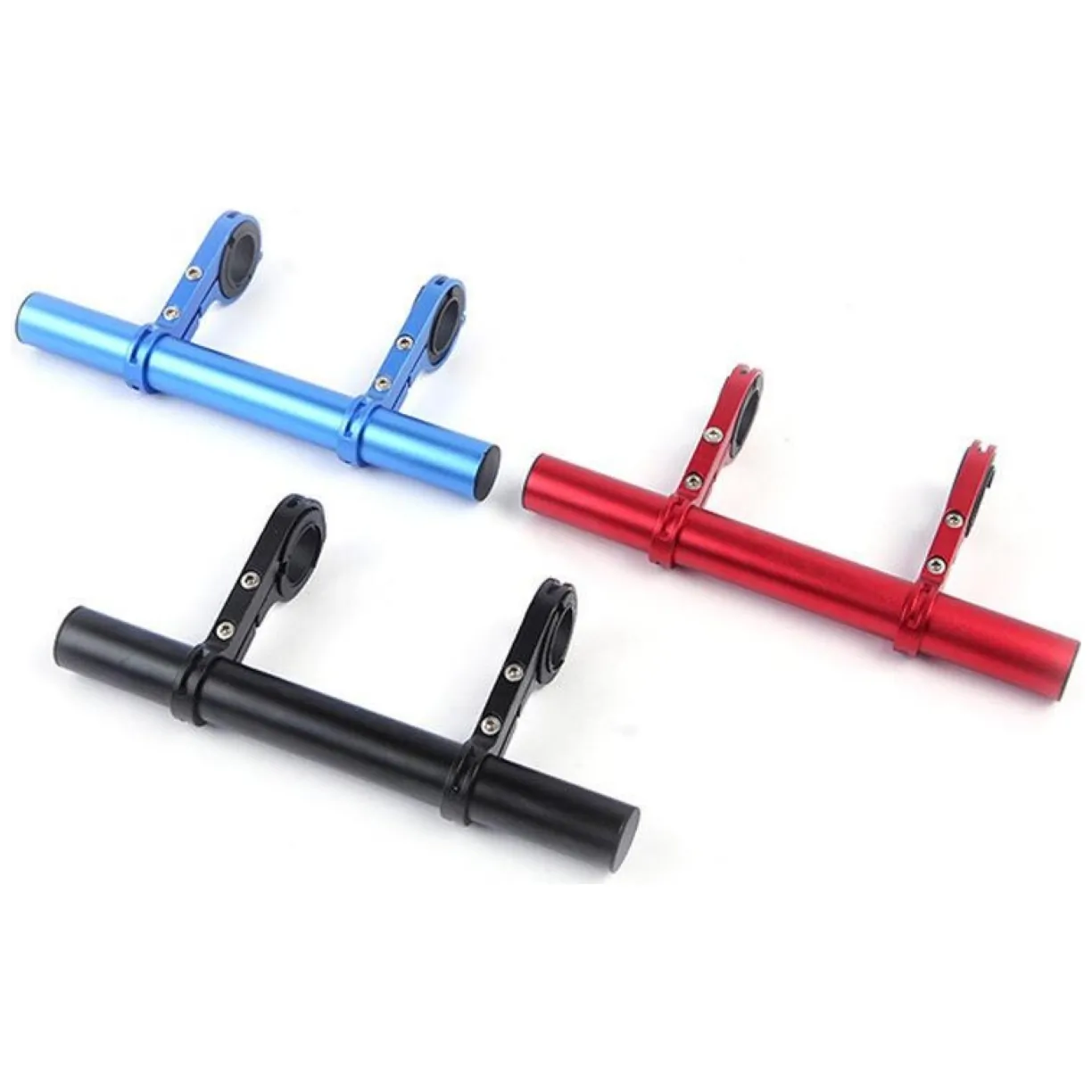 Aluminiowy uchwyt na kierownice rower / Hulajnoga Xiaomi M365/ Pro - czerwona - obrazek 8
