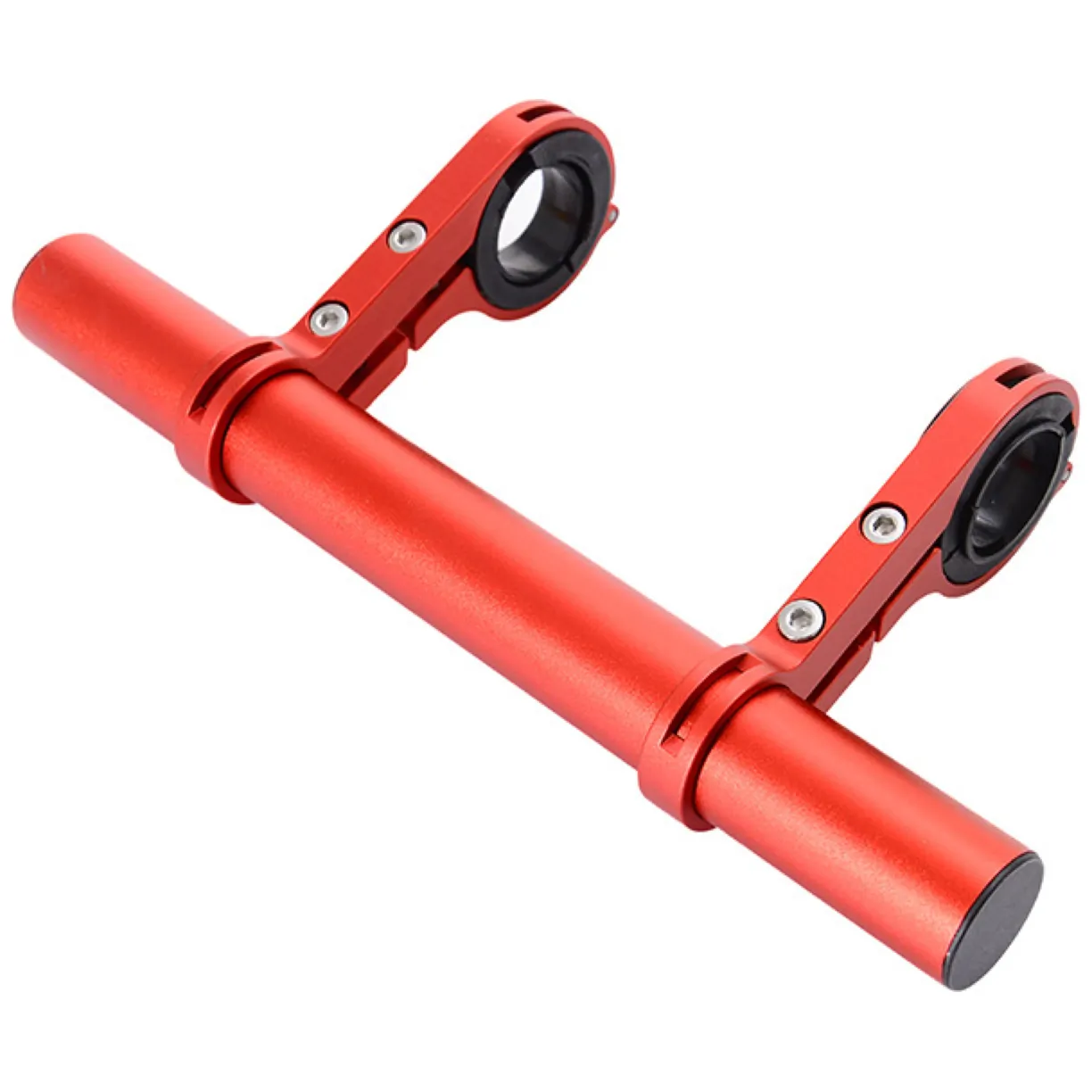 Aluminiowy uchwyt na kierownice rower / Hulajnoga Xiaomi M365/ Pro - czerwona - obrazek 9