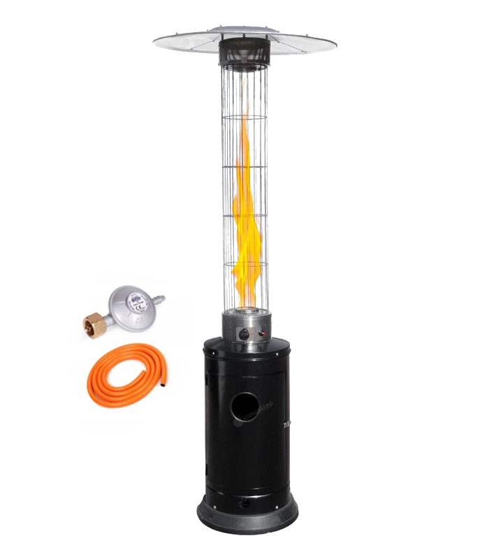 Parasol Grzewczy Gazowy Ogrzewacz Ogrodowy Wysoki 5000-12500 W - obrazek 3