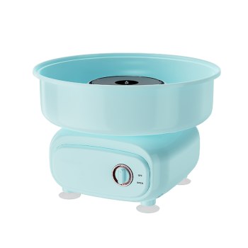 Maszyna Do Waty Cukrowej Niebieska Elektryczna Domowa + Zestaw