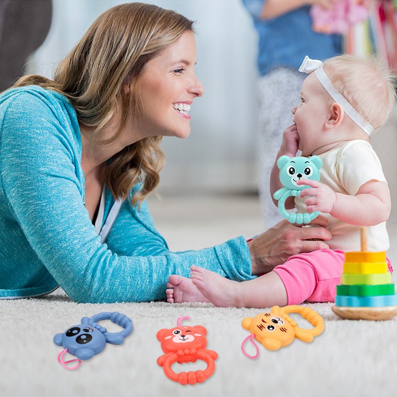 Mata edukacyjna dla niemowląt z pianinem- zielona - obrazek 8