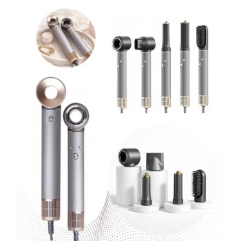 Suszarka Do Włosów 5w1 Wielofunkcyjna Jonizacja 1300W Mocna Zimny Nawiew