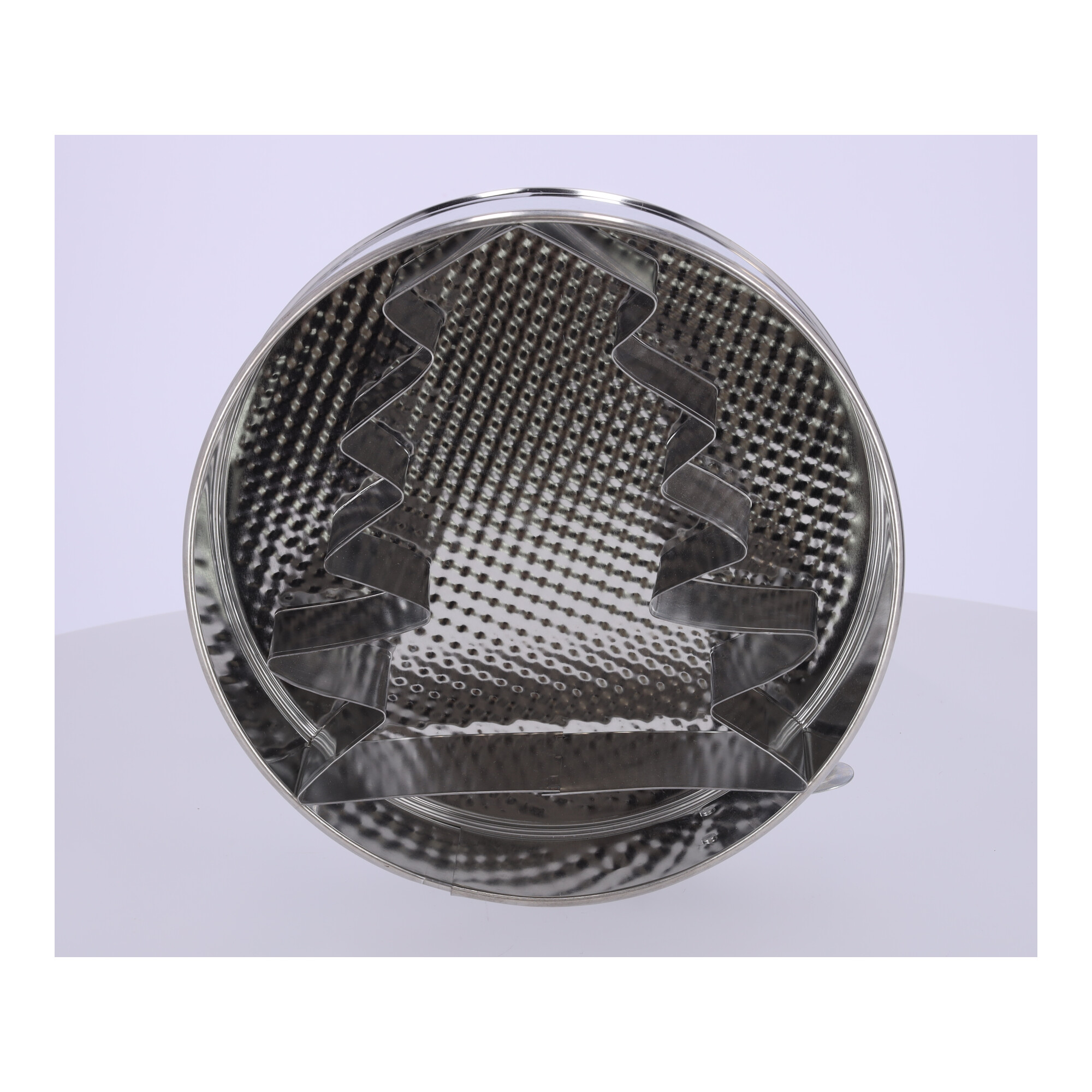 Regulowana tortownica choinka - świąteczna forma do ciasta 24 cm - obrazek 2