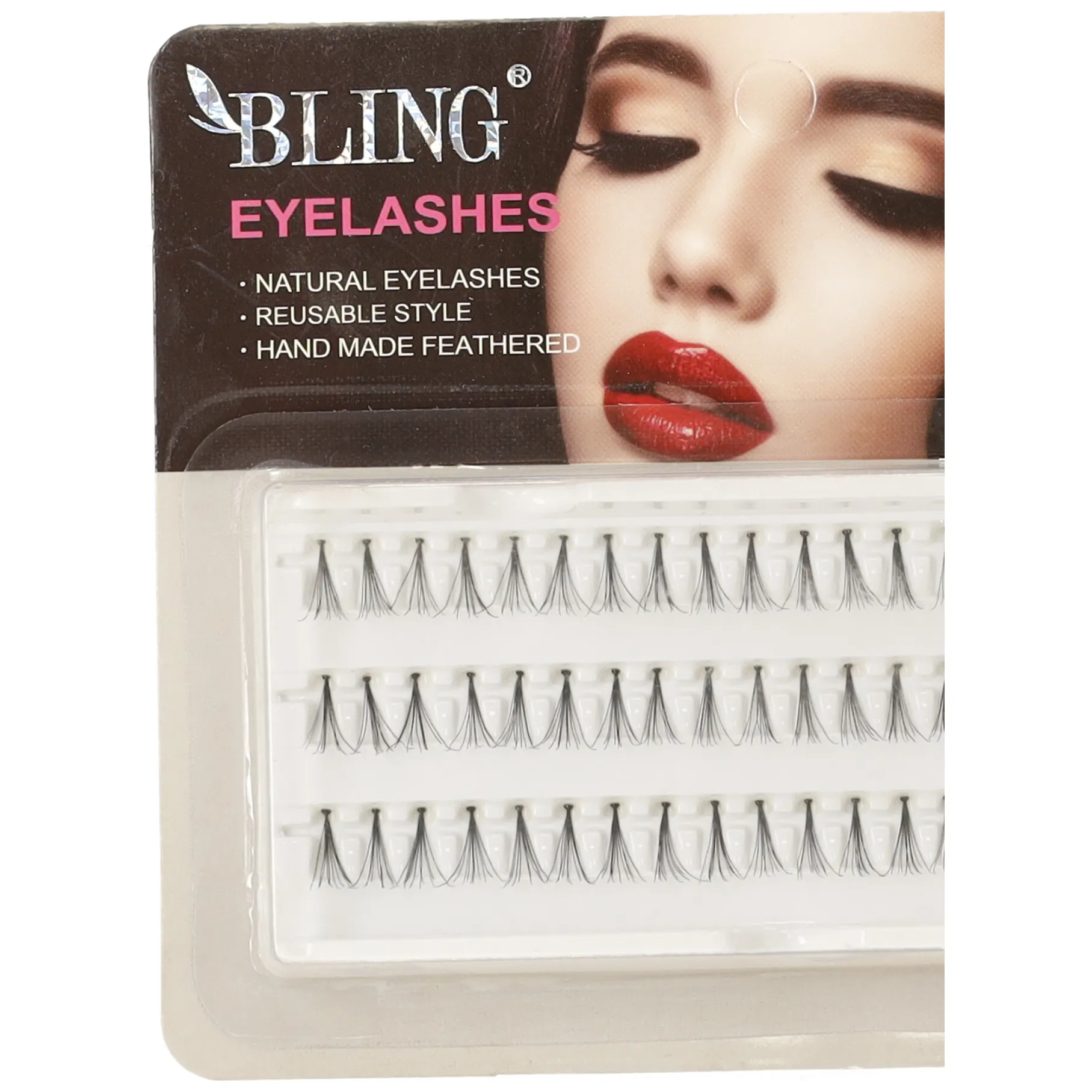 Naturalne kępki rzęs BLING, 13mm - obrazek 3